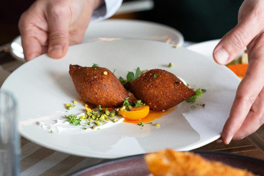 Souper servi à l'assiette